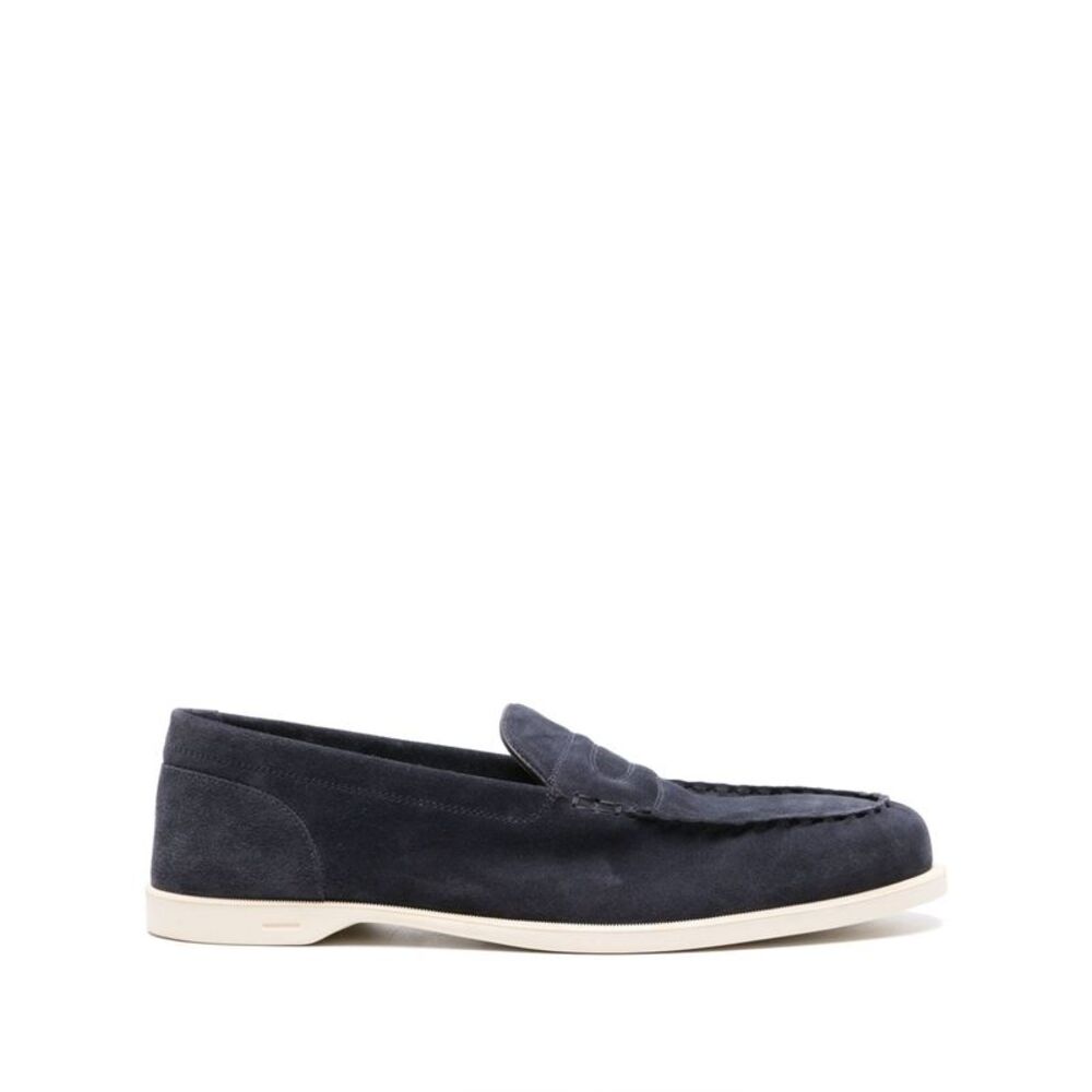 John Lobb Men Pace Suede Leather Loafers